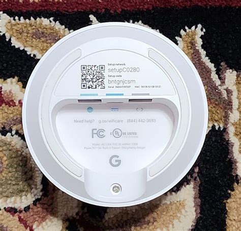 Google Wifi Model AC1304 Whole Home Mesh WiFi System With original
