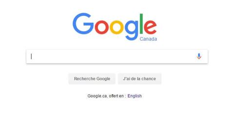 google.ca en francais canada