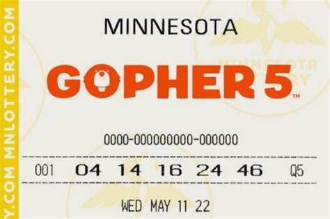 Gopher 5 Numbers For Yesterday