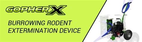 Gopher X Rodent Control Device