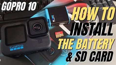 Gopro 10 Memory Card Install