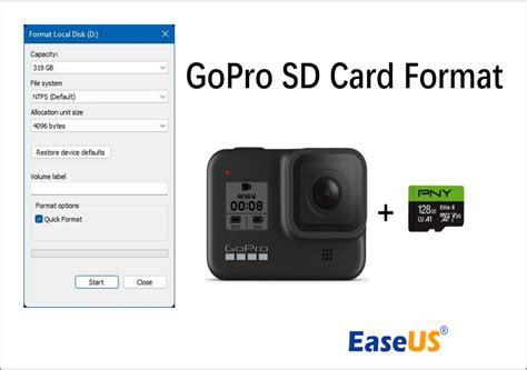 Gopro Sd Card Format Type