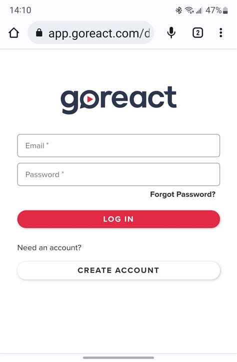 Goreact Com Login Access