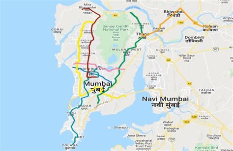 goregaon to navi mumbai distance