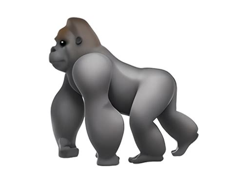 Gorilla Emoji