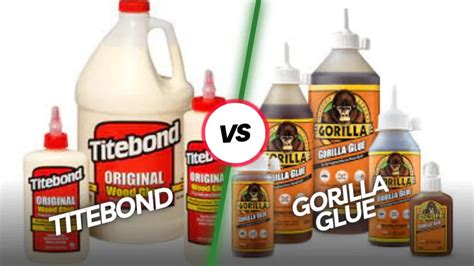 Gorilla Glue Vs Titebond