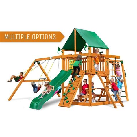 Gorilla Playsets Outing Iii Cedar Swing Set