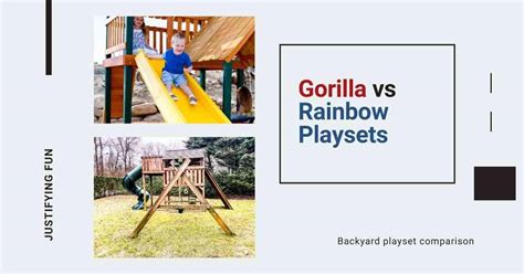 Gorilla Swing Set Vs Rainbow