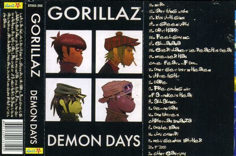 gorillaz demon days song list