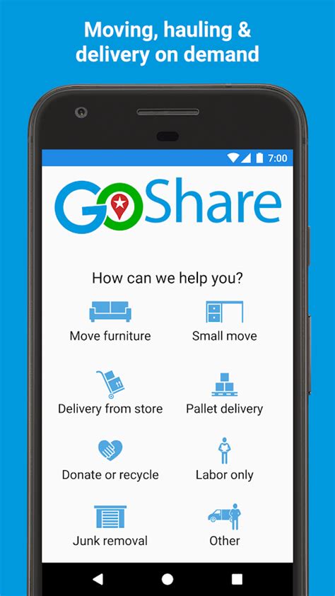 goshare delivery app