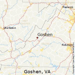 Goshen Virginia Map