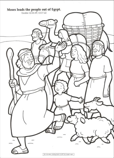 Gospel Light Bible Story Coloring Pages: A Fun Way To Learn About The Bible