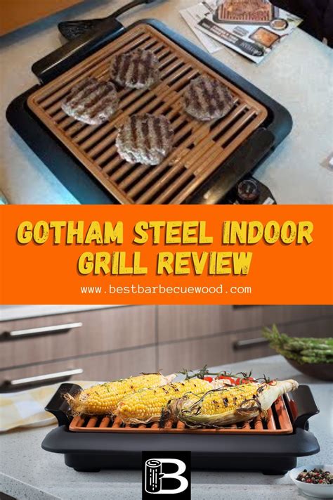 Gotham Steel NonStick TiCeramic Low Fat Indoor Grill & Reviews