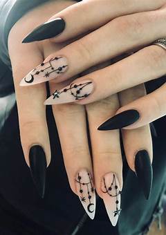 Gothic Acrylic Nail Designs: A Trendy And Edgy Look For 2023