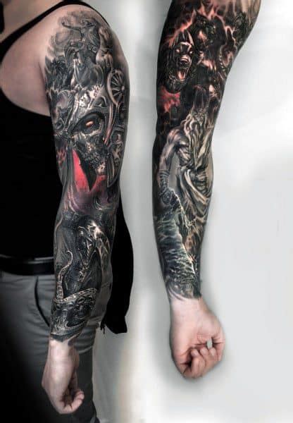 Powerful Gothic Arm Tattoo Designs 2023