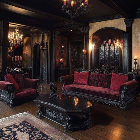 gothic decor for small spaces style guide  design tips
