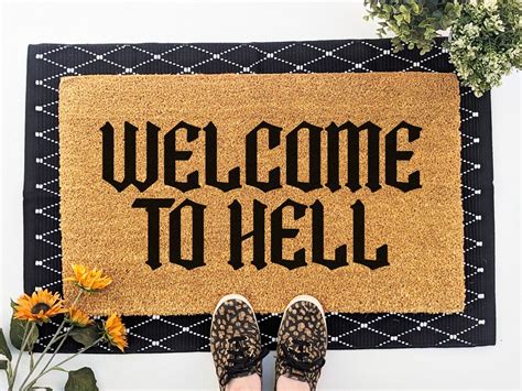 gothic doormat