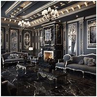 gothic glamorous interior design