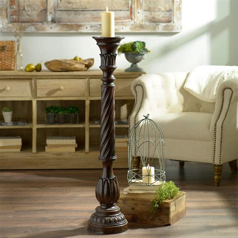 gothic style tall candle stands floor