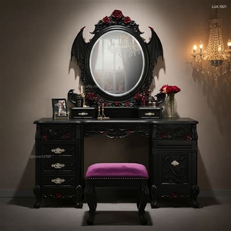 gothic vanity desk
