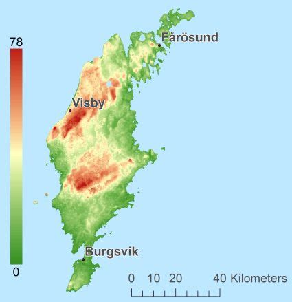 gotland island terrain