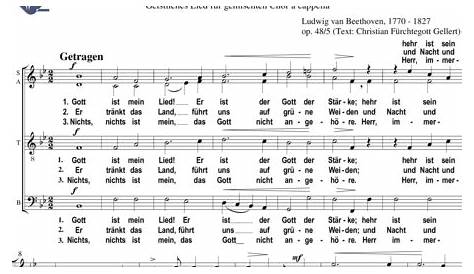 No.5 Gottes Macht und Vorsehung (Gott ist mein Lied!) (Six Songs by