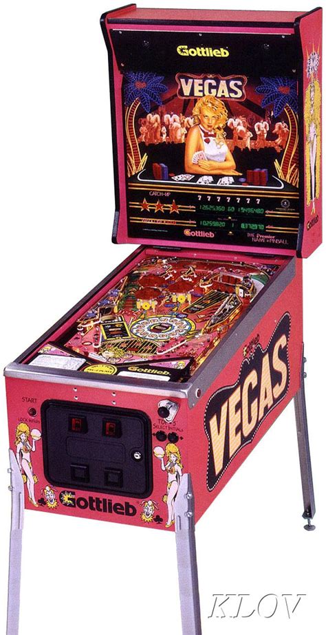 gottlieb vegas pinball machine