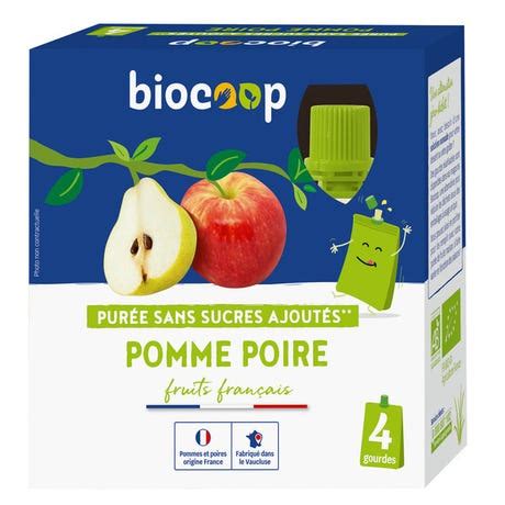 Gourde Compote Biocoop