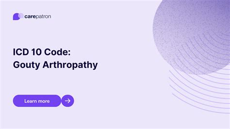 Gout Arthritis Icd 10 Code
