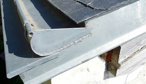 Gouttière havraise zinc Revêtements modernes du toit