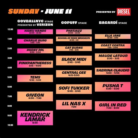 gov ball 2023 schedule