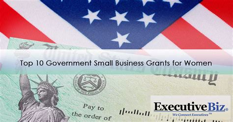 gov grants for women starting a business