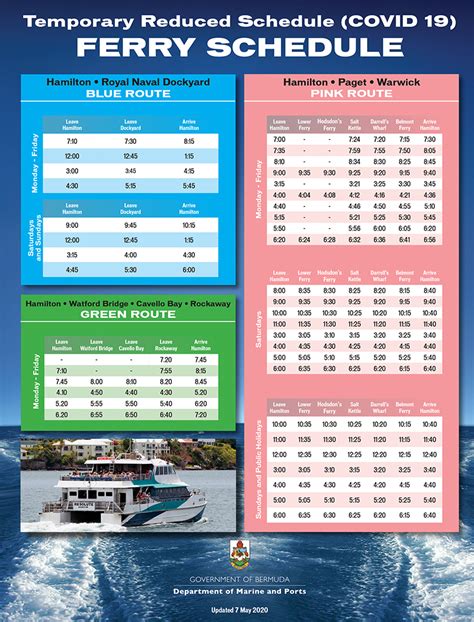 gov island ferry schedule