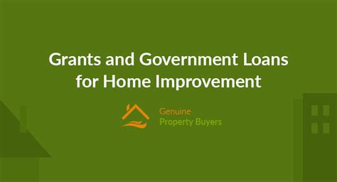 gov loans and grants for home repairs