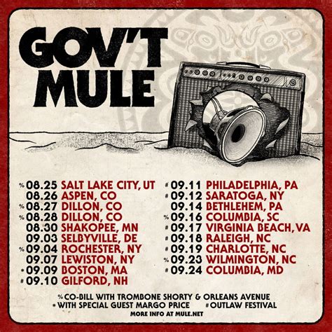 government mule tour 2023 setlist