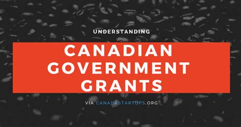 government of canada business grants