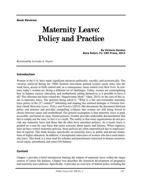 government parental leave policy