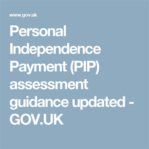 government payments for pip
