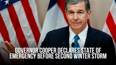 governor cooper declares state of emergency