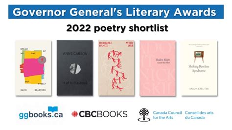 governor general's literary awards 2023