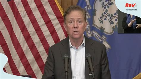 governor ned lamont press conference today