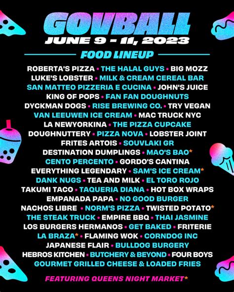governors ball music festival 2023 lineup