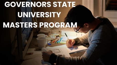 governors state university masters programs