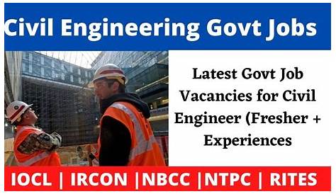 Engineering Govt Jobs 2020 | Latest Govt Jobs For Engineers