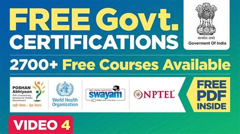 govt courses for free