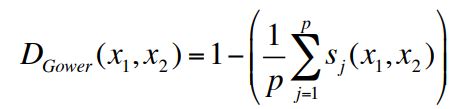 Gower S Distance