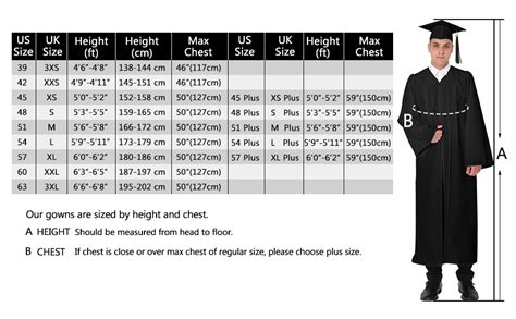 Gown Graduation Height