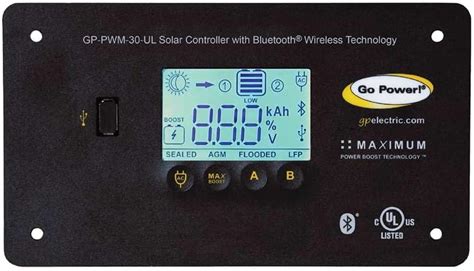 RV Accessories USED RV GPPWM30UL SOLAR CONTROLLER PANEL FOR SALE RV