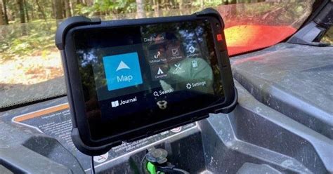 GPS ATV Wheels Navigation