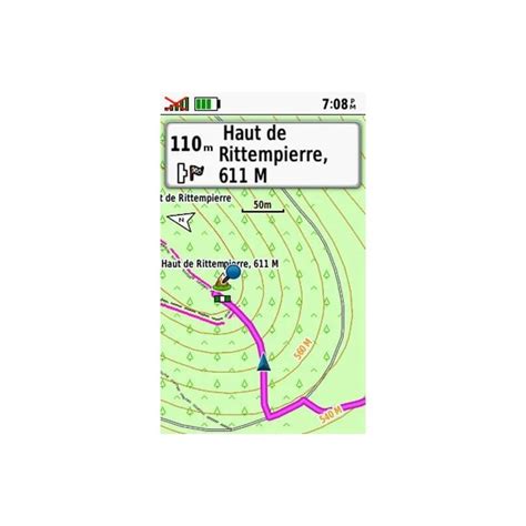 GPS portable de randonnée TwoNav Anima avec la carte IGN France